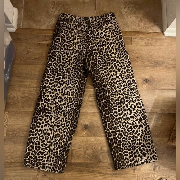 Leopard Print Women Jeans - Picture 4 of 6